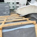 Holz Dachkonstruktion mit Wärmedämmung in der Dahlmannstraße. 58, 60385 Frankfurt am Main
