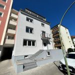 Treppenaufgang von der Rückseite des Hauses in der Dahlmannstraße. 58, 60385 Frankfurt am Main